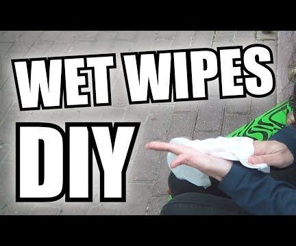 Wet Wipes. 3 Ingredients