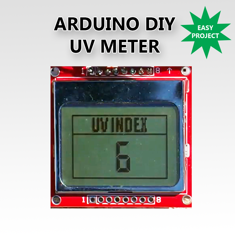 Uv Rays Arduino Sample Prototype DIY UV Meter With Arduino and a Nokia 5110 Display : 6 Steps (with ...