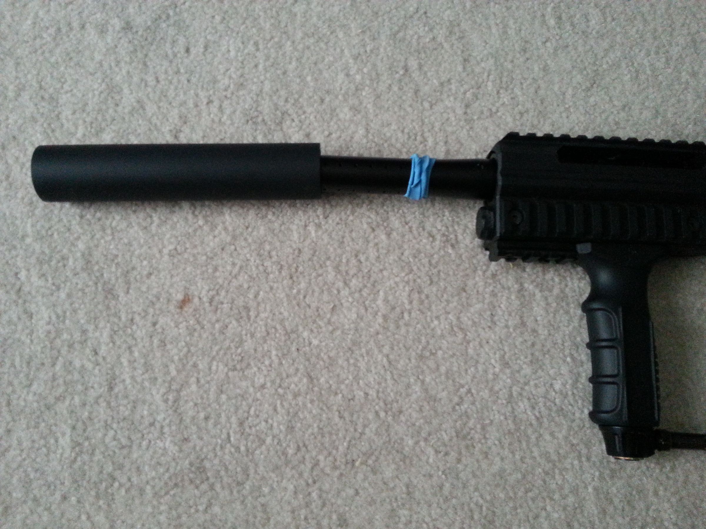 Diy Paintball Barrel Shroud 3 Steps Instructables