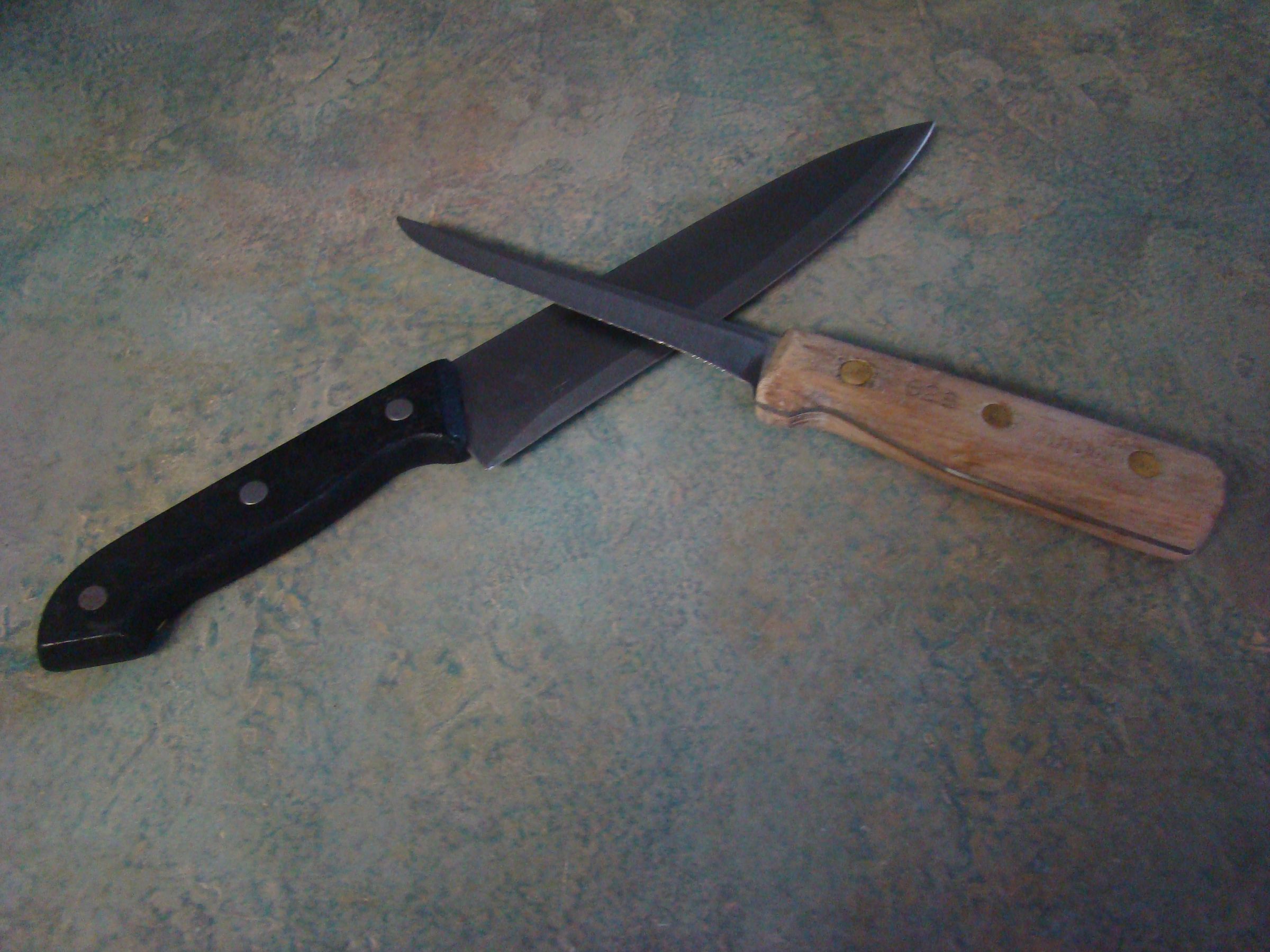 How to Sharpen Your Straight Edge Kitchen Knives 7 Steps Instructables