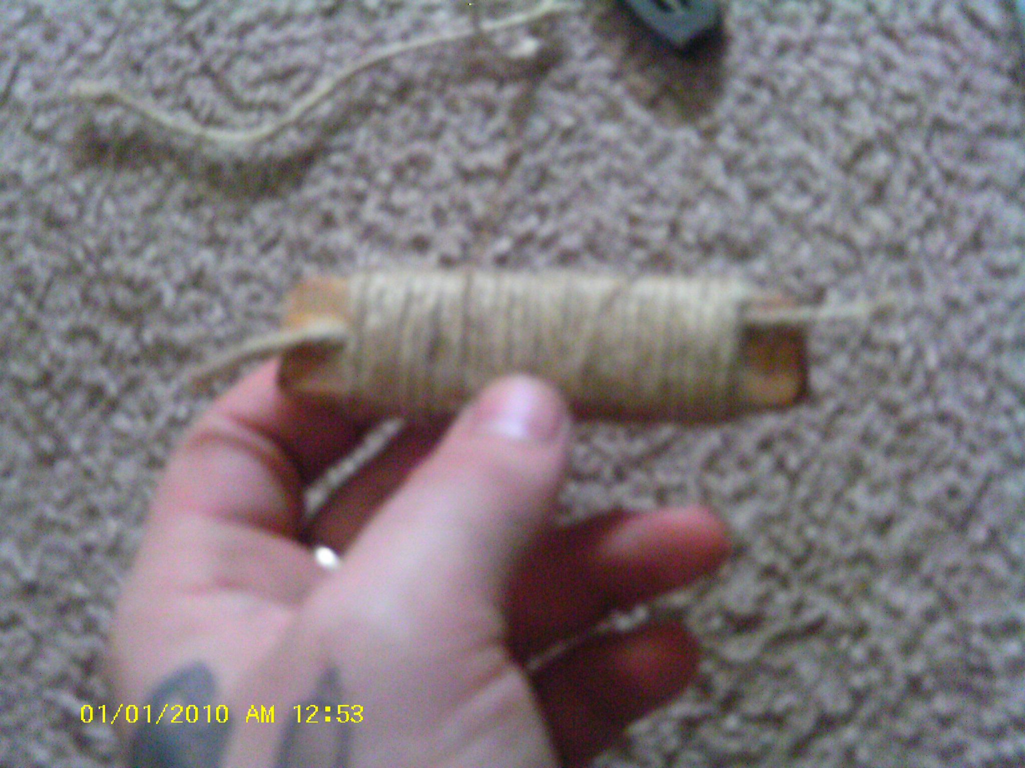 "Green" Firestarters From Fatwood and Jute Twine