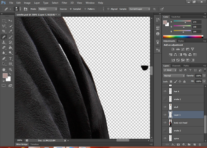 Restoring Blank Spaces