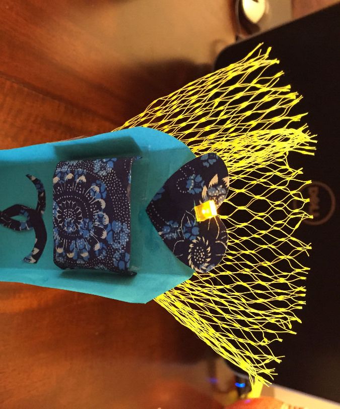 Paper Circuitry Throne