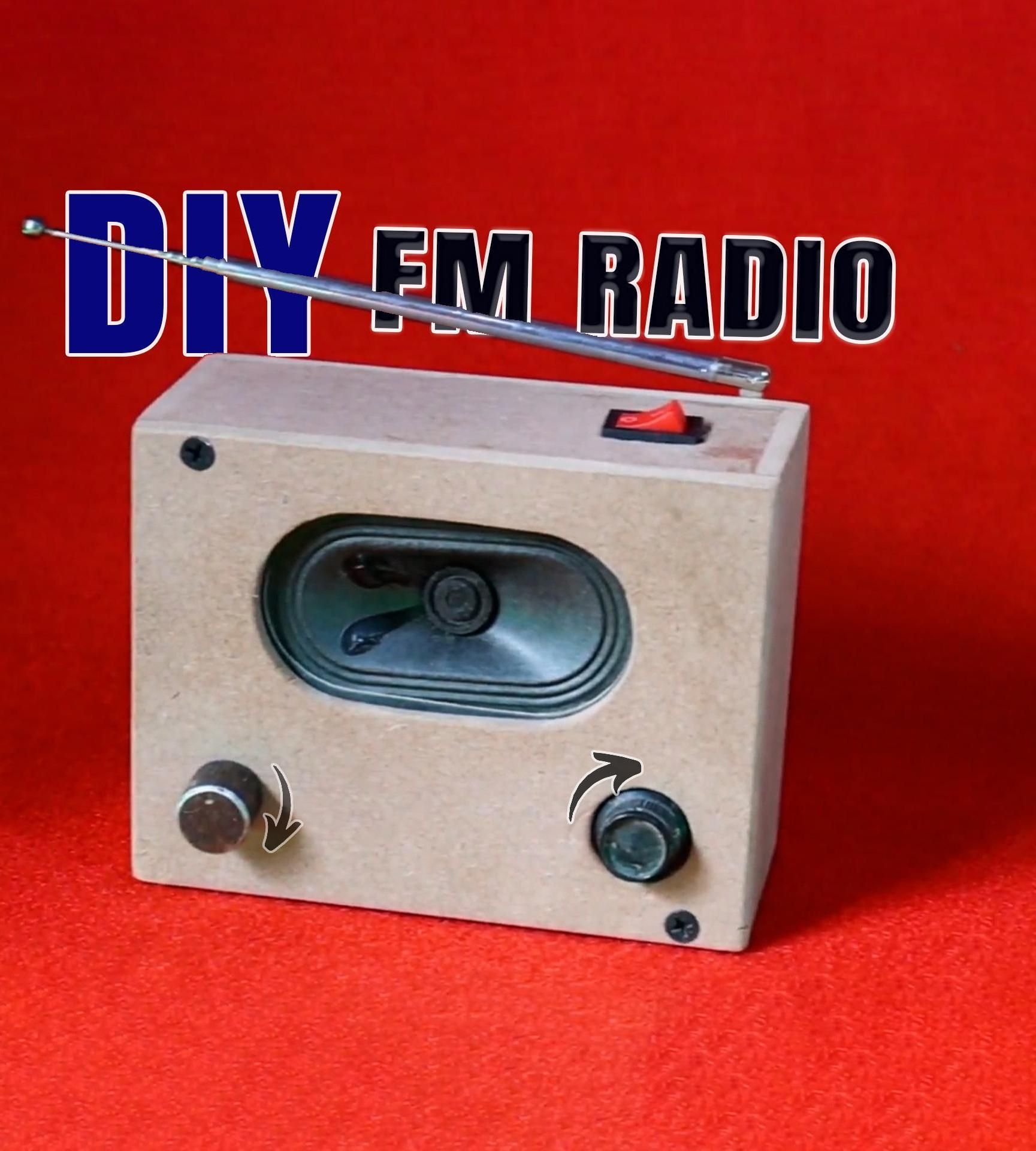 DIY FM Radio — Build a FM Receiver at Home With the Sony 1619 FM Radio Kit