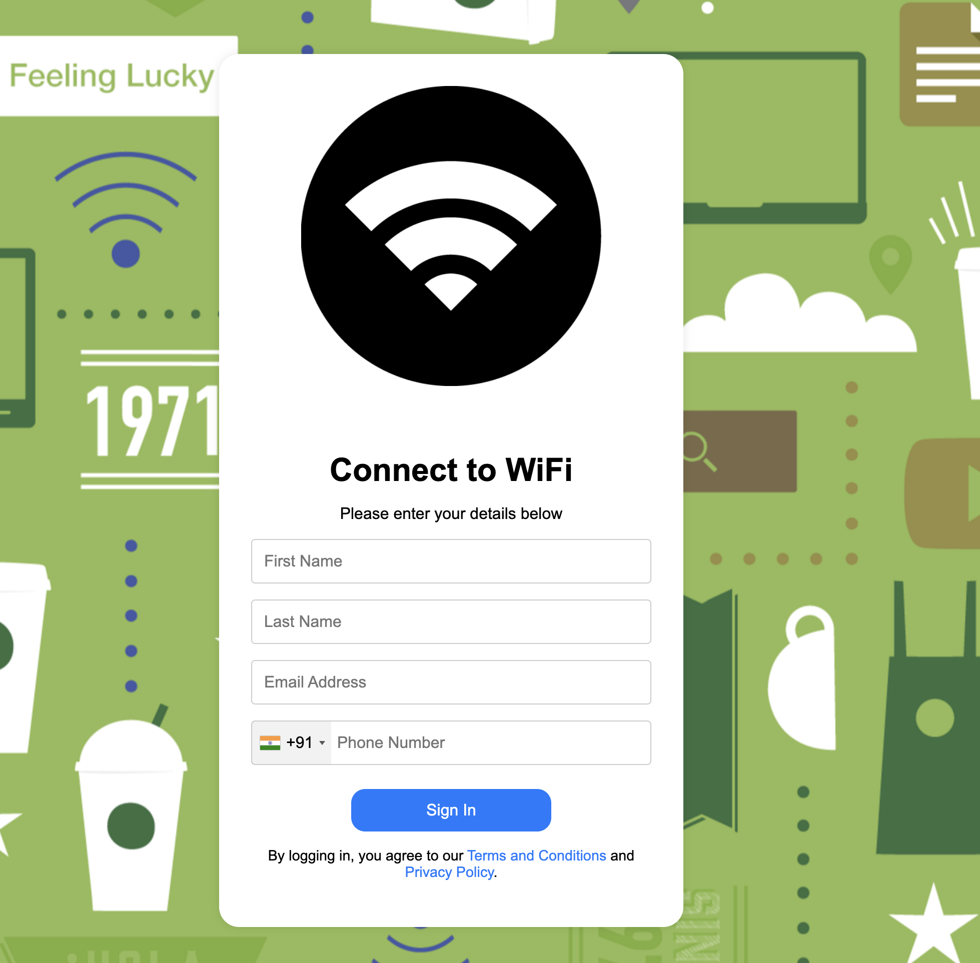 Simple Captive Portal for Er605