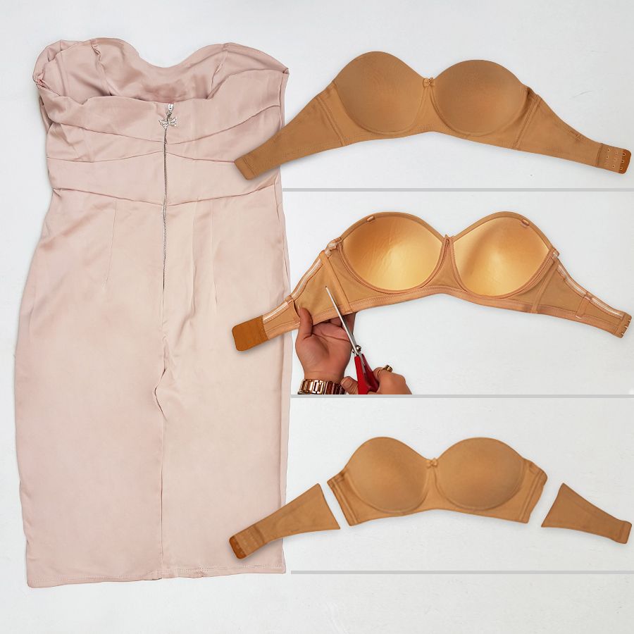 Use Your Old Bra to Make a Strapless Dress Padded : 4 Steps - Instructables Use Your Old Bra to Make a Strapless Dress Padded : 4 Steps - Instructables
