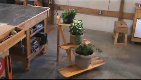 The Knock Down Plant Stand