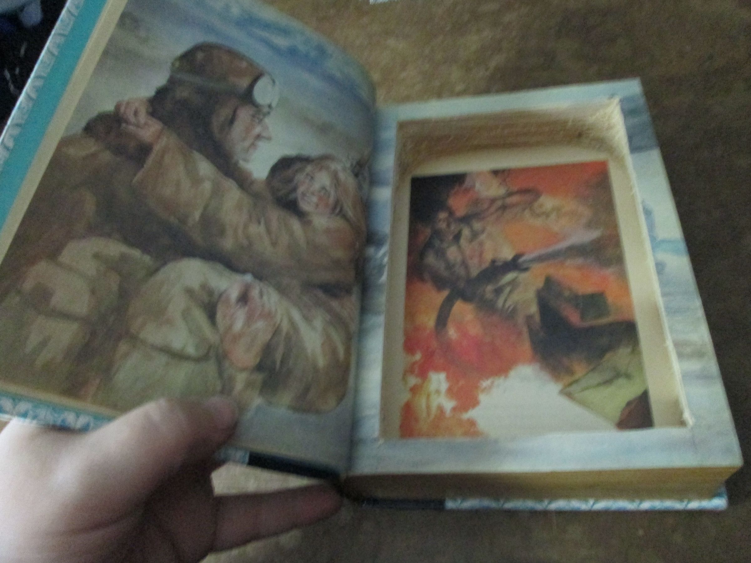 Hollowed Out Book Secret Compartment