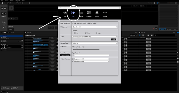 Setting RekordBox's Audio Preferences (Windows)