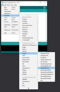 Programming the Microcontroller