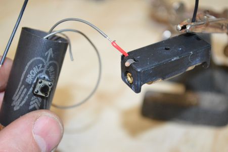 Adding the Battery Case and LED