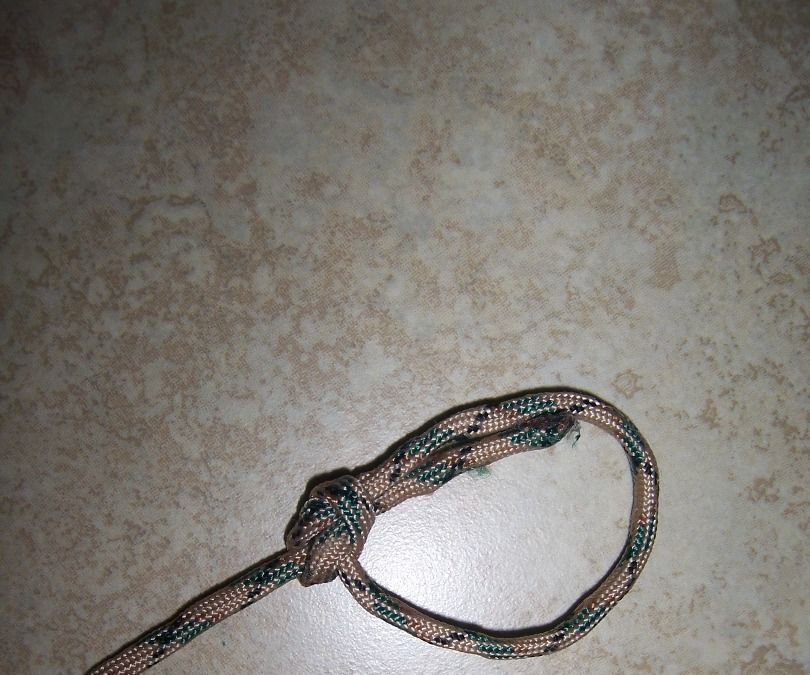 how to make a bowline knot
