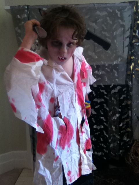 Halloween Zombie Costume!