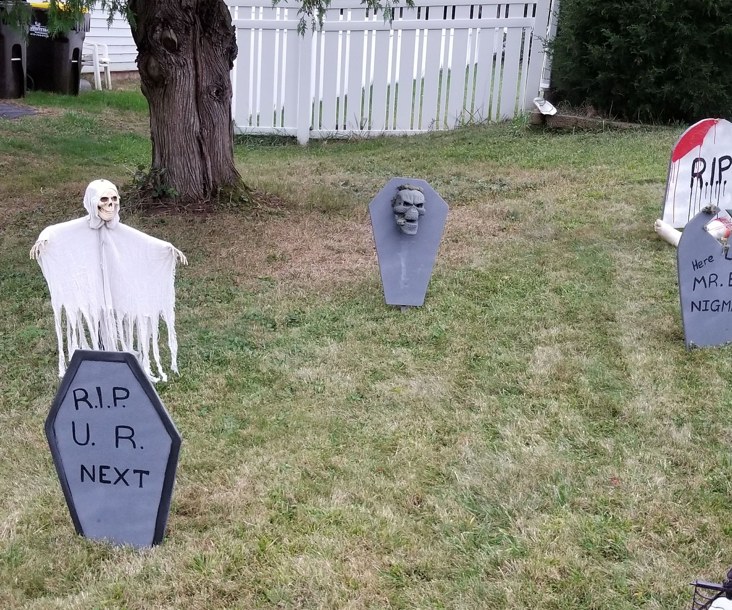 Lawn Tombstone
