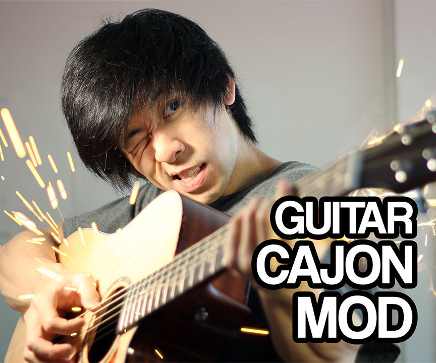 Guitar Cajon Mod (Internal Snare)