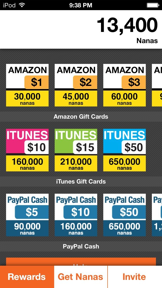 AppNana a Site You Can Earn Free Gift Cards (itunes,Amazon,PayPal Cash)