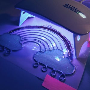 UV Resin and Glitter