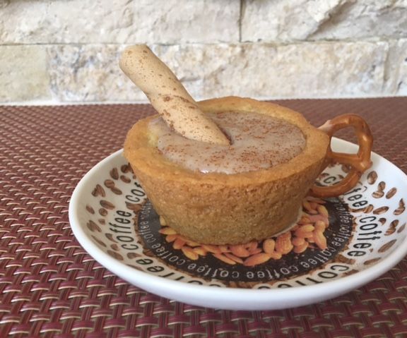 Chai Latte Cookie Cups