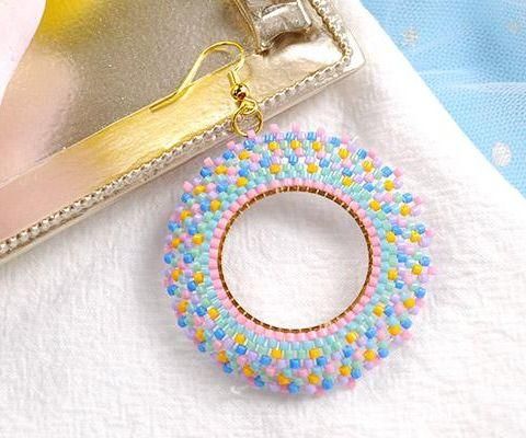Beebeecraft Tutorials on How to Make Seed Bead Earrings