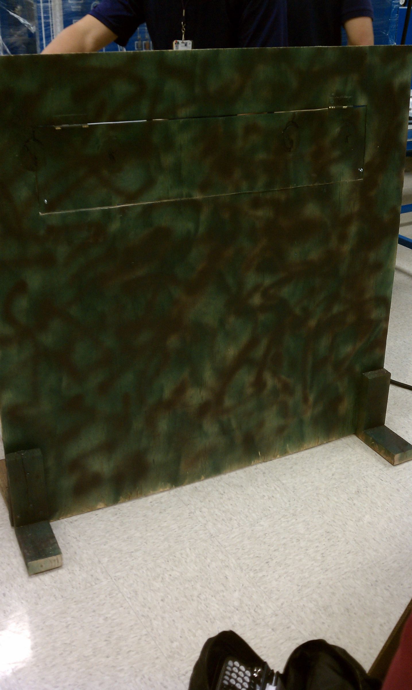 Automatic Hunting Stand Window