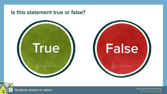 Add a Multiple Choice Slide