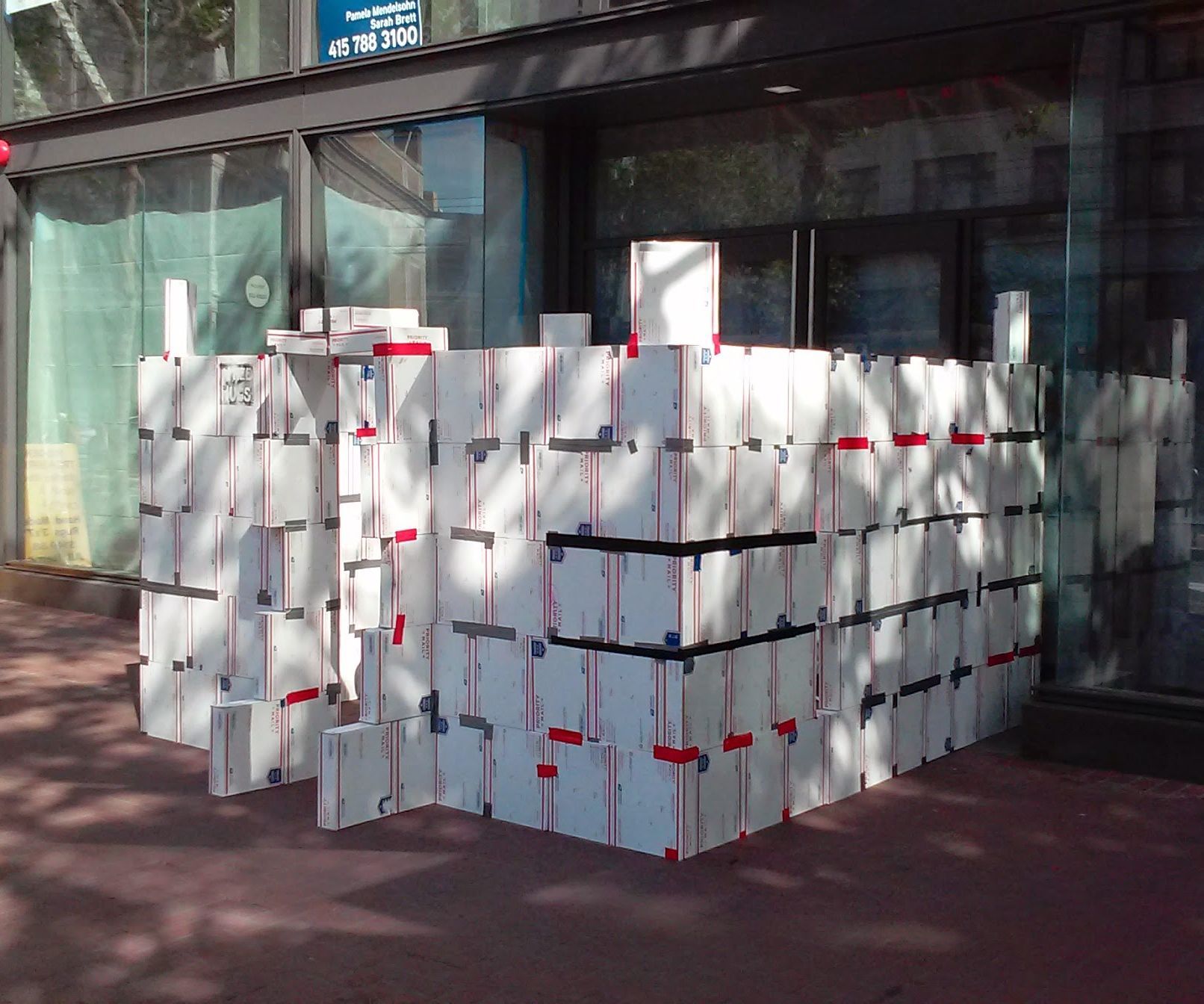 USPS Flatrate Cardboard Castle