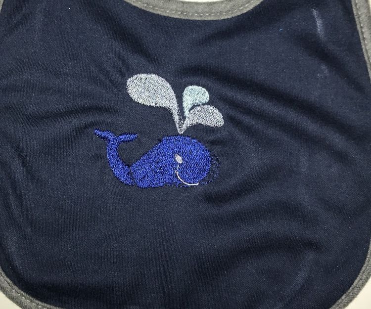 Baby Bib Embroidery Project