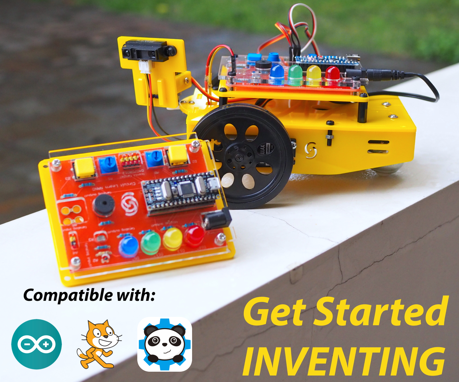 Circuit Learn NANO: One PCB. Easy to Learn. Infinite Posibilities.