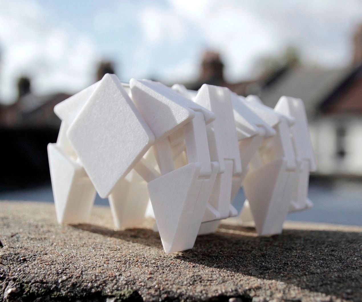 Strandbeest Inspired 3D Printable Walking Machine