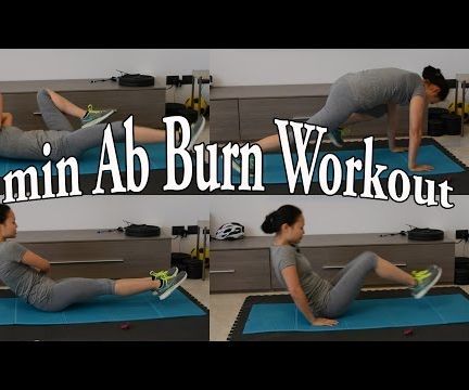 4 Min Ab Burn Workout 