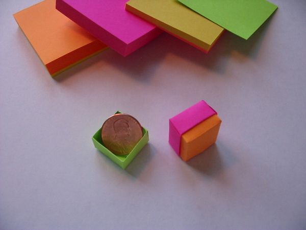 Origami Post-it Box : 15 Steps (with Pictures) - Instructables