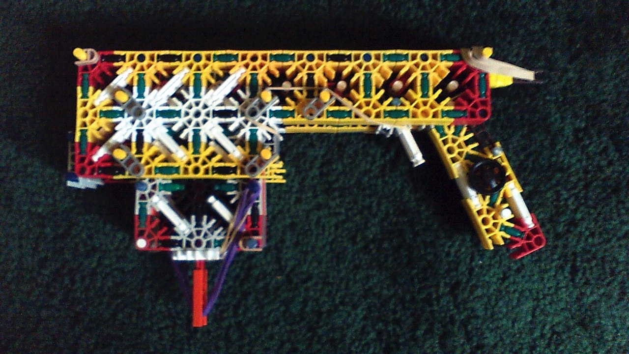 Knex 9-LRMS Prototype (9 Layered Removable Mag-fed Shotgun)