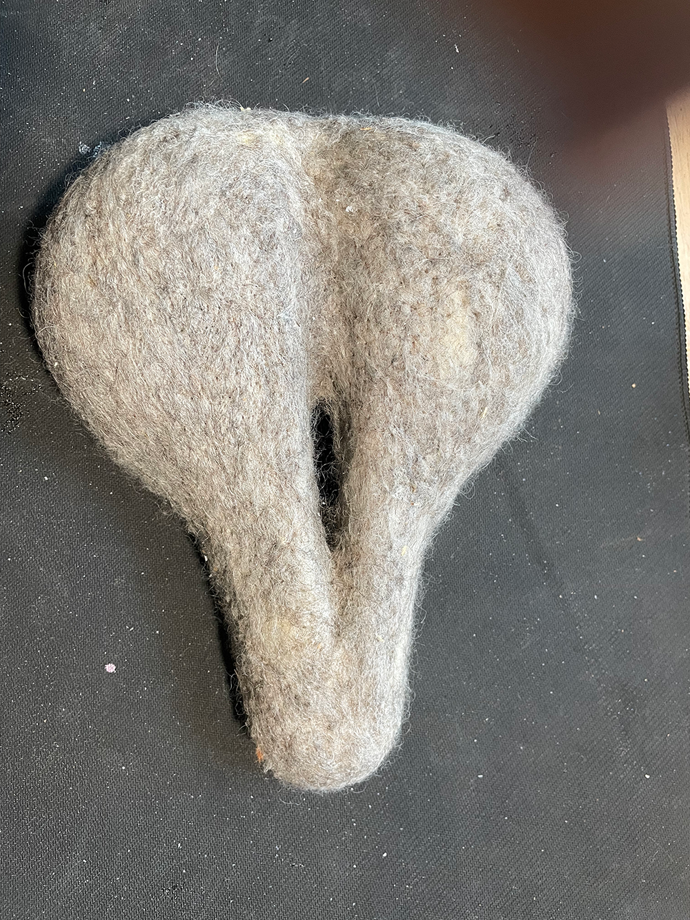 Poke the First Layer of Roving Into the Foam Using a Multi-needle Tool