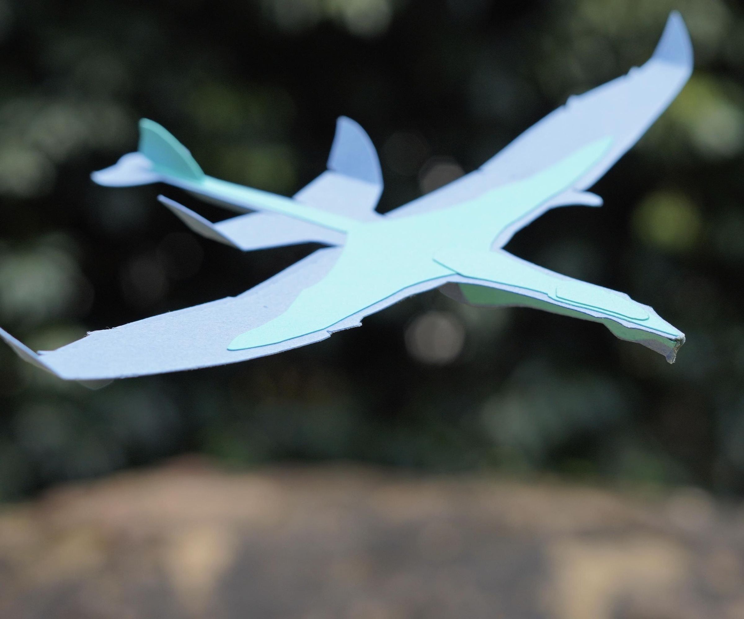 Mountain Banshee Card Stock Glider