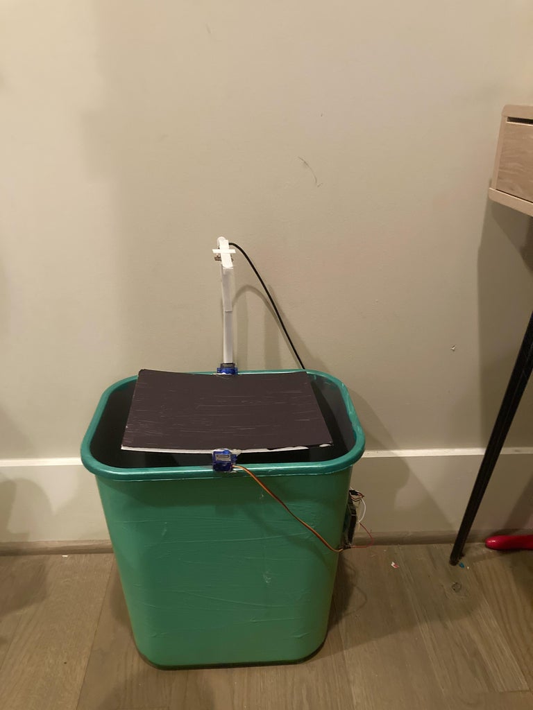 Smart Trash Can : 8 Steps Circuit Diagram