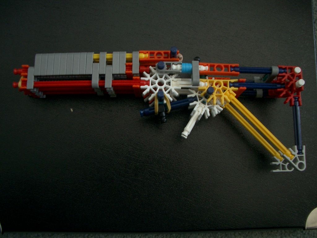 Three Barrelled Knex Gun