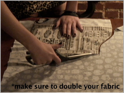 Cutting Out Your Hood and Pockets