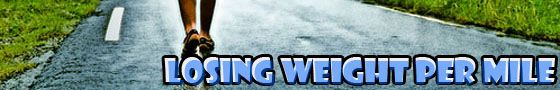 Losing Weight and How Much You Lose Per Mile