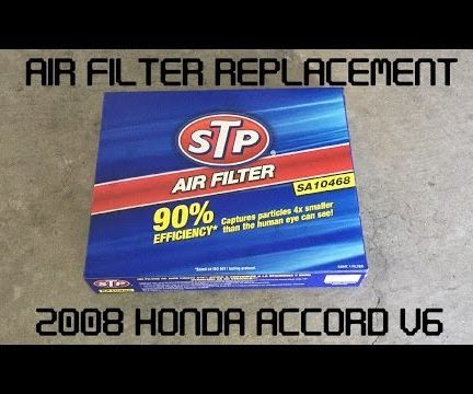 Tutorial: Replace 2008 Honda Accord V6 Air Filter