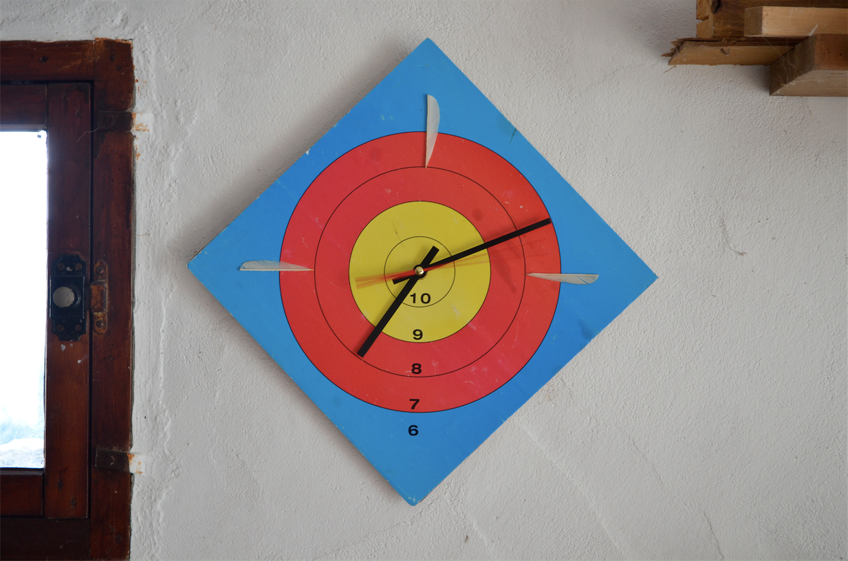 Archery Face Clock