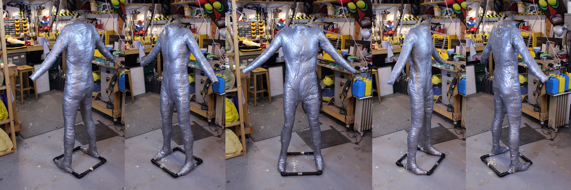 Duct Tape Mannequin 8 Steps (with Pictures) Instructables