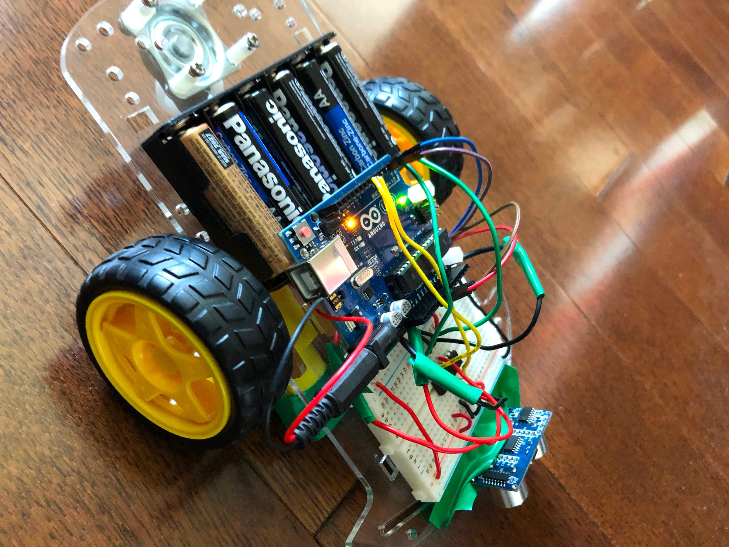 Motion Sensor Car Manual 8 Steps Instructables