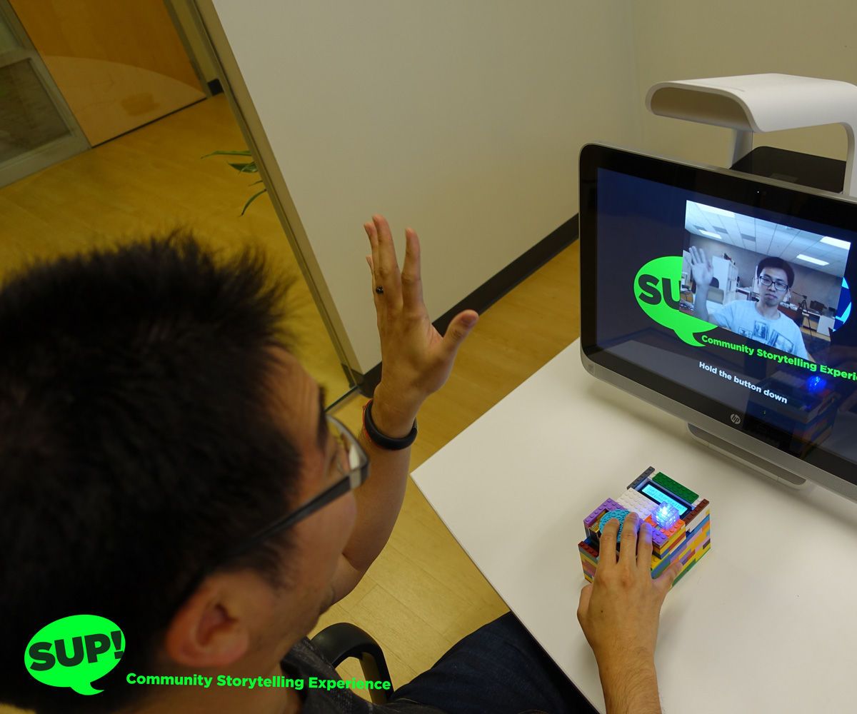 Sup! Community Storytelling Experience IoT Kiosk