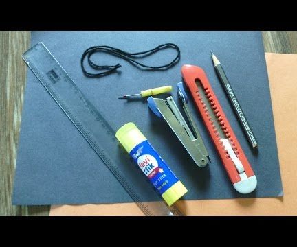 How to Make a Halloween Paper Lantern