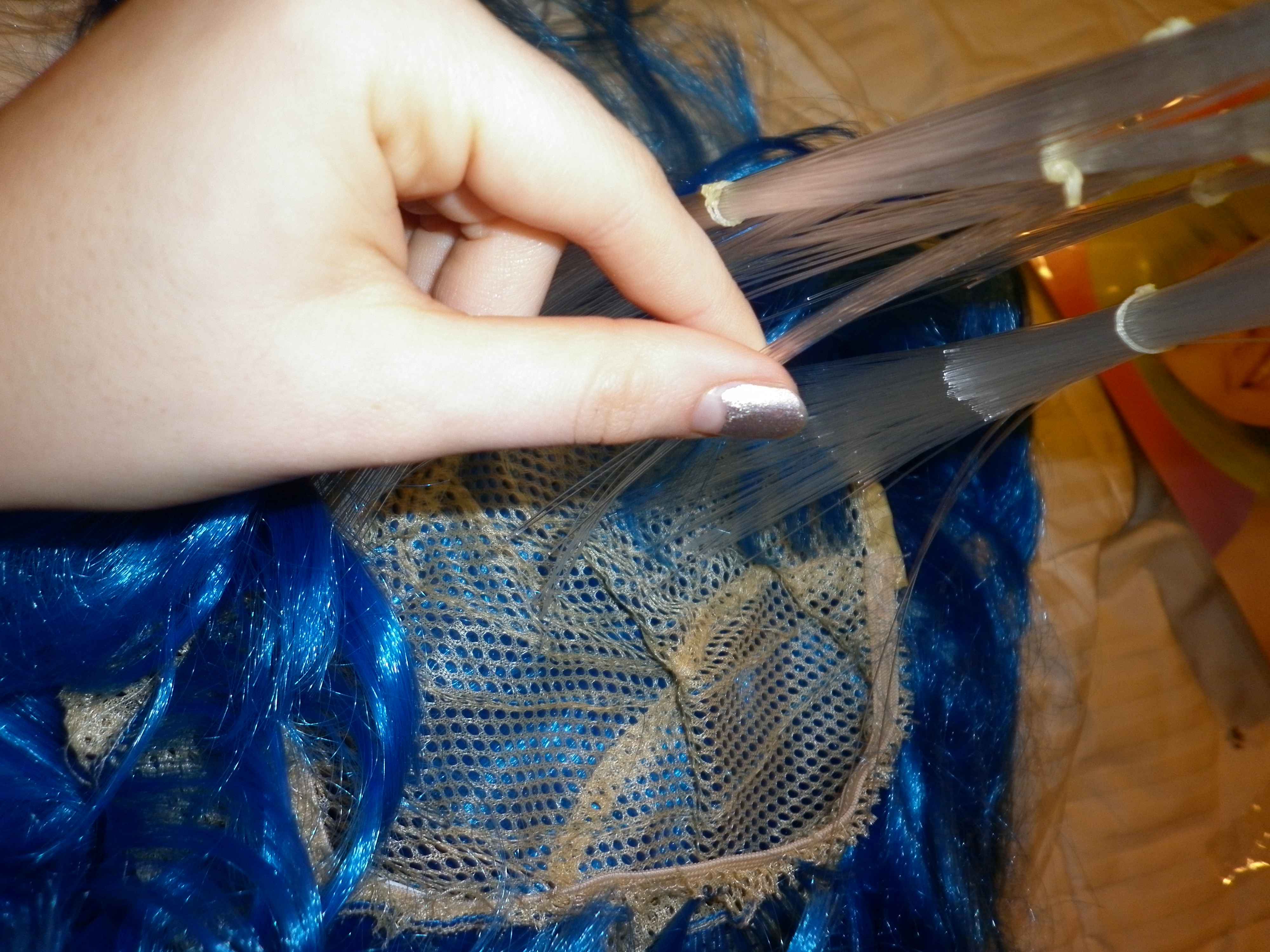 Fiber Optic Wig 8 Steps (with Pictures) Instructables