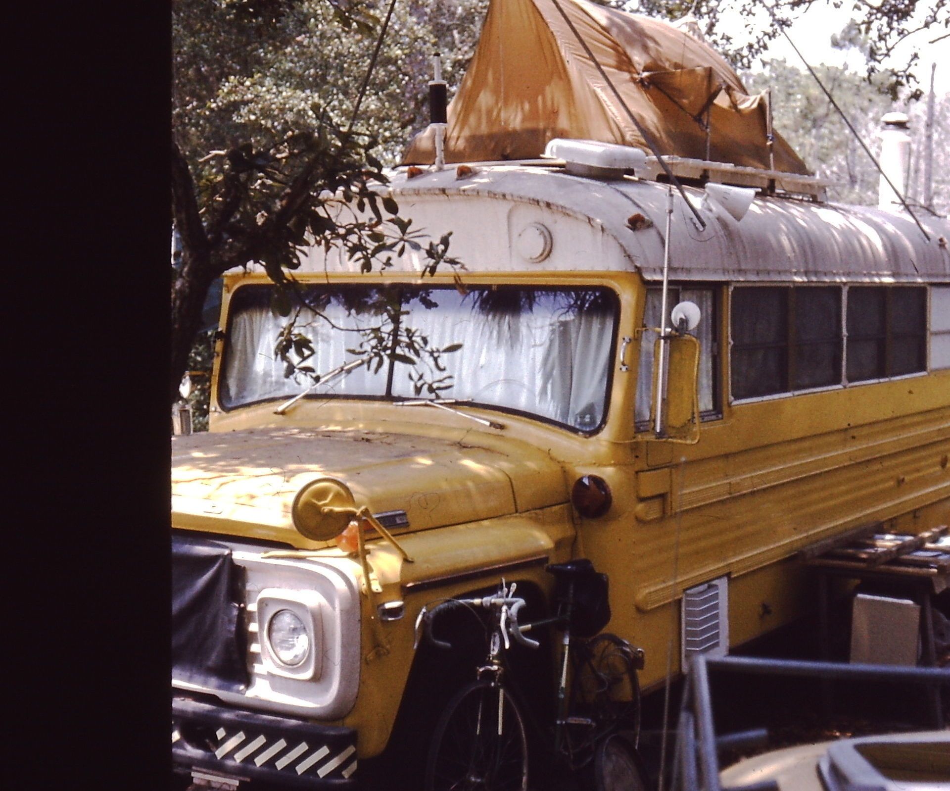 Tiny School Bus Home