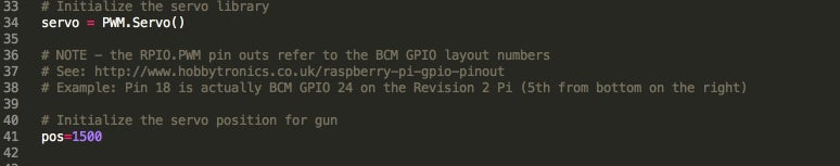 Raspberry Pi Server Code - Set Up