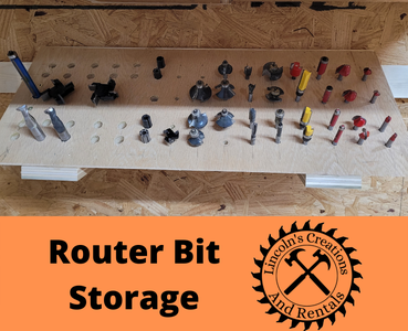 Router Bit Storage on French Cleats