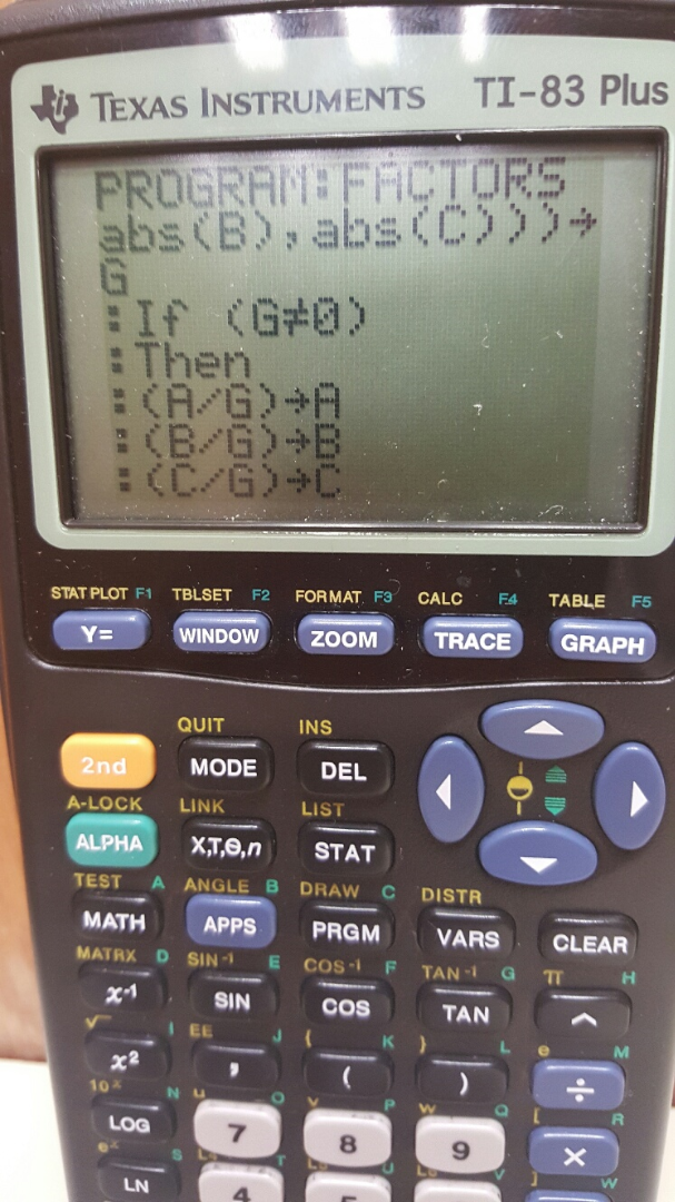 How to Factor Polynomials on a Graphing Calculator (TI-83 and TI-84 ...