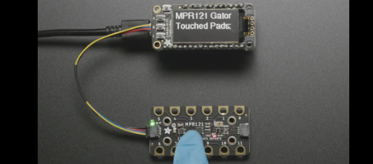 Wiring the MPR121 to the Pico W